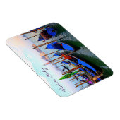 Der Giudecca-Kanal von Sestiere San Marco aus gese Magnet (Rechte Seite)