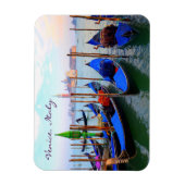 Der Giudecca-Kanal von Sestiere San Marco aus gese Magnet (Vertikal)