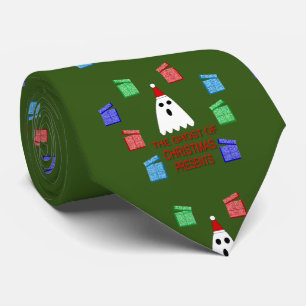 Der Gjost der Weihnachtsgeschenke ist lustig Krawatte