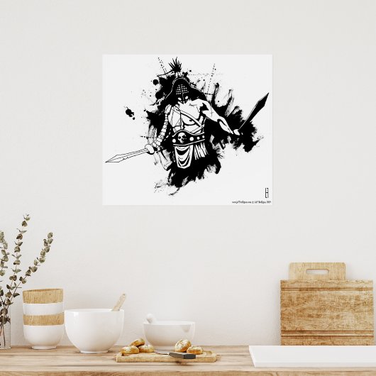Der Gladiator Poster (Küche)
