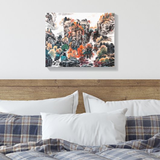 Der Glamour des Herbstes, die chinesische Leinwand (Insitu (Schlafzimmer))