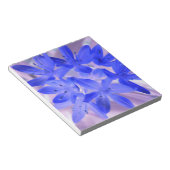 Der Glanz des schneeschockierenden Blue Notepad Notizblock (angewinkelt)