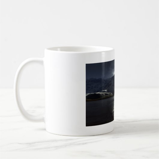 Der glänzende Weg Kaffeetasse (Links)