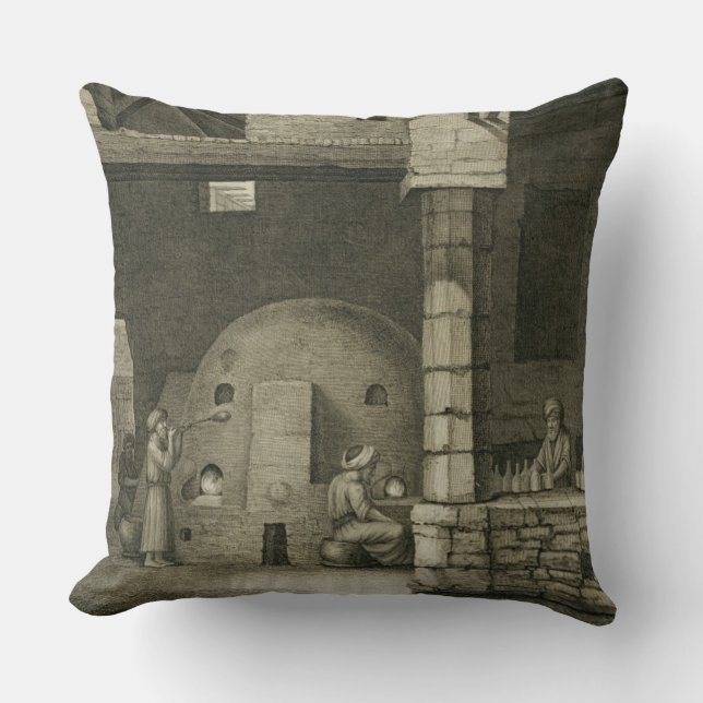 Der Glasflaschen-Hersteller, den Künsten von des Kissen (Vorderseite)