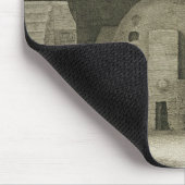 Der Glasflaschen-Hersteller, den Künsten von des Mousepad (Ecke)