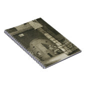 Der Glasflaschen-Hersteller, den Künsten von des Notizblock (Rechte Seite)