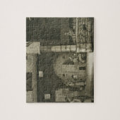 Der Glasflaschen-Hersteller, den Künsten von des Puzzle (Vertikal)