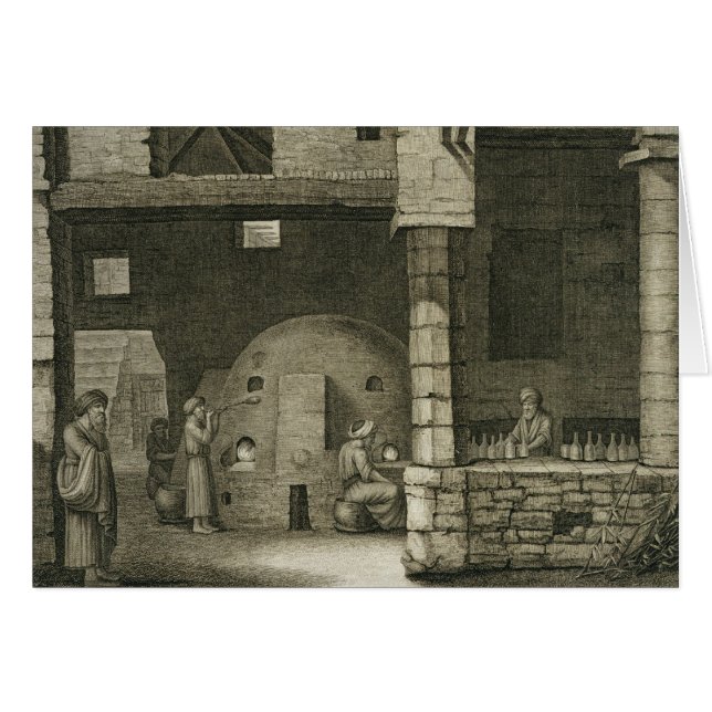 Der Glasflaschenhersteller aus Band II, Kunst und  (Vorderseite (Horizontal))