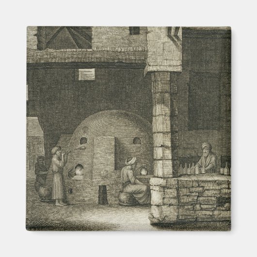 Der Glasflaschenhersteller aus Band II, Kunst und Magnet (Vorne)