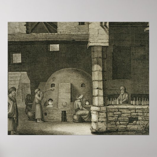 Der Glasflaschenhersteller aus Band II, Kunst und  Poster (Vorne)