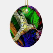 Der Glaskolibri Keramik Ornament (Rechts)