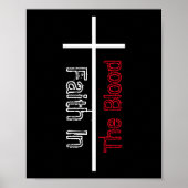 Der Glaube an das Christliche Blutkreuz Poster (Vorne)
