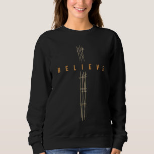 Der Glaube an das Christliche Design der Aktion "C Sweatshirt