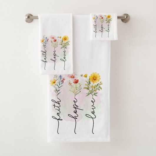 Der Glaube an das Handtuchtrio Badhandtuch Set (Insitu)