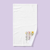 Der Glaube an das Handtuchtrio Badhandtuch Set (Handtuch)