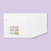 Der Glaube an das Handtuchtrio Badhandtuch Set (Handtuch)