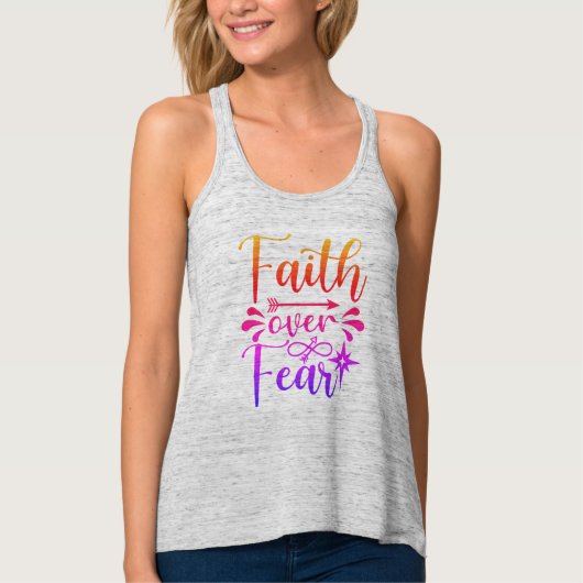 Der Glaube an den Panzer der Frauen Tank Top (Vorderseite)