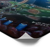 Der Glaube an die Angst Poster (Ecke)