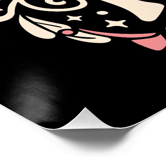 Der Glaube an die Angst wird Christlich Poster (Ecke)