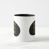 Der Glaube an die Furcht vor der Schrift Ermutigun Tasse (Zentrum)