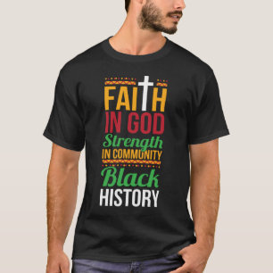 Der Glaube an die Kraft Gottes in der Gemeinschaft T-Shirt