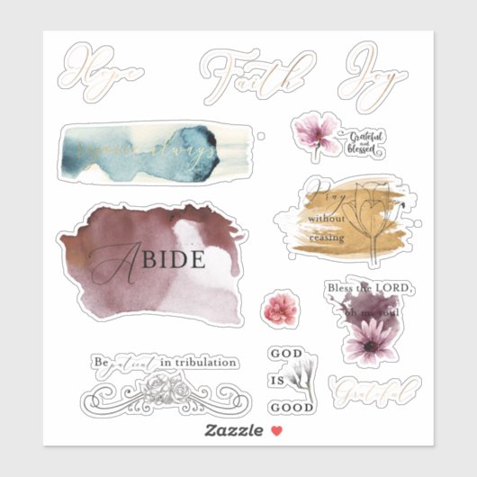 Der Glaube an die Sticker (Blatt)