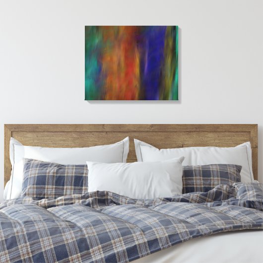 Der Glaube an Farben 2.1 Leinwanddruck (Insitu (Schlafzimmer))