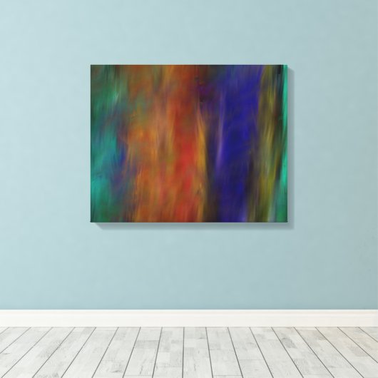 Der Glaube an Farben 2.1 Leinwanddruck (Insitu (Holzboden))