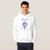 Der Glaube an Gott Hoodie (Vorne ganz)