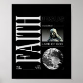 Der Glaube an Jesus, das Lamm Gottes Kunst Poster (Vorne)