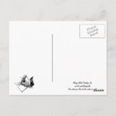 Der Glaube an sich Postkarte (Rückseite)