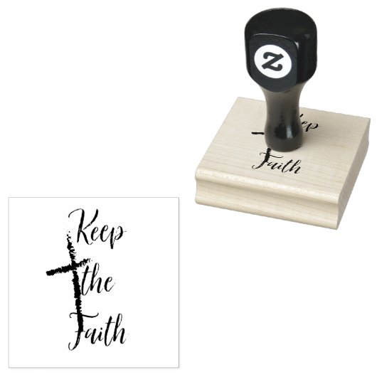 Der Glaube behalten Gummistempel (Stempel)