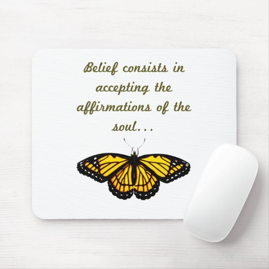 Der Glaube besteht darin, zu akzeptieren Mousepad (Mit Mouse)