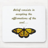 Der Glaube besteht darin, zu akzeptieren Mousepad (Vorne)