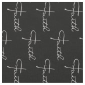 Der Glaube Christliche Bibelwörter positive Inspir Stoff (Nahaufnahme)