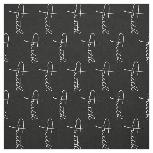 Der Glaube Christliche Bibelwörter positive Inspir Stoff (Muster)