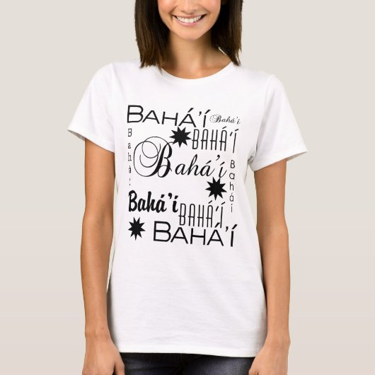Der Glaube der Baha'i T-Shirt (Vorderseite)