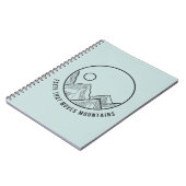 Der Glaube, der die Bibel Verse der Berge Christli Notizblock (Linke Seite)