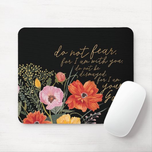 Der Glaube der Menschen - keine Angst, denn ich bi Mousepad (Mit Mouse)