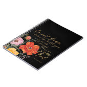 Der Glaube der Menschen - keine Angst, denn ich bi Notizblock (Linke Seite)