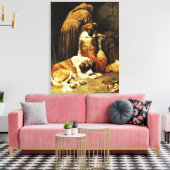 Der Glaube des Hl. Bernard Leinwanddruck (Insitu (Wohnzimmer))