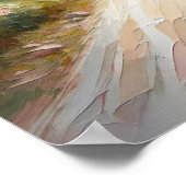 Der Glaube, die moderne Christliche Kunst, Jesus C Poster (Ecke)