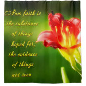 Der Glaube Duschvorhang (Vorderseite)