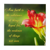 Der Glaube Fliese (Vorderseite)