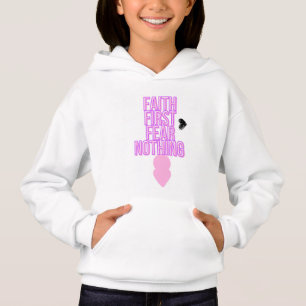 Der Glaube fürchtet nichts Christlich Hoodie
