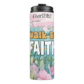 Der Glaube geht nicht aus der Sicht Thermosbecher (Vorderseite)