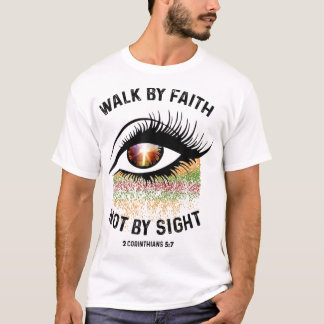 Der Glaube geht nicht Christlich durch die Bibel. T-Shirt