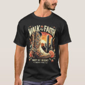 Der Glaube geht nicht durch Christlichen Western T-Shirt (Vorderseite)
