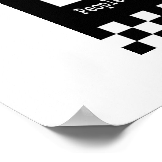 Der Glaube hinter dem Namen Poster (Ecke)