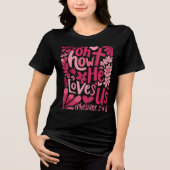 Der Glaube Inspiriert Bibelverse Frauen Tri-Blend Shirt (Vorderseite)